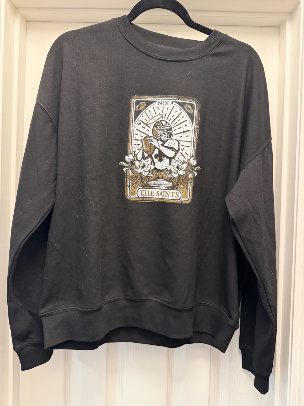 Saints Graphic Crewneck Sweater